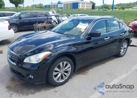 2012 Infiniti M37X из США, поврежденный, VIN JN1BY1AR9CM390052